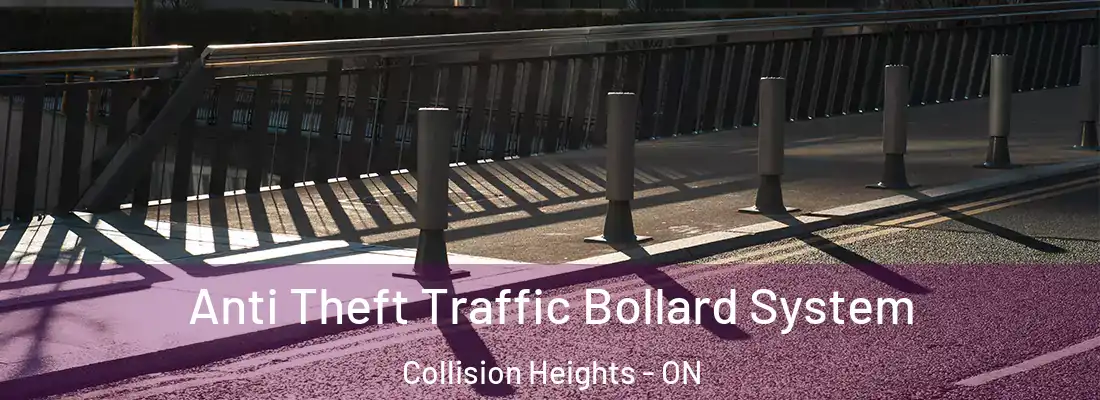  Anti Theft Traffic Bollard System Collision Heights - ON