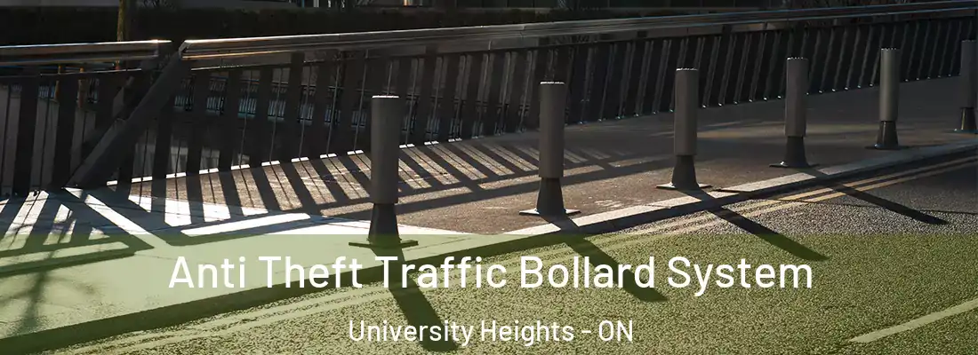  Anti Theft Traffic Bollard System University Heights - ON