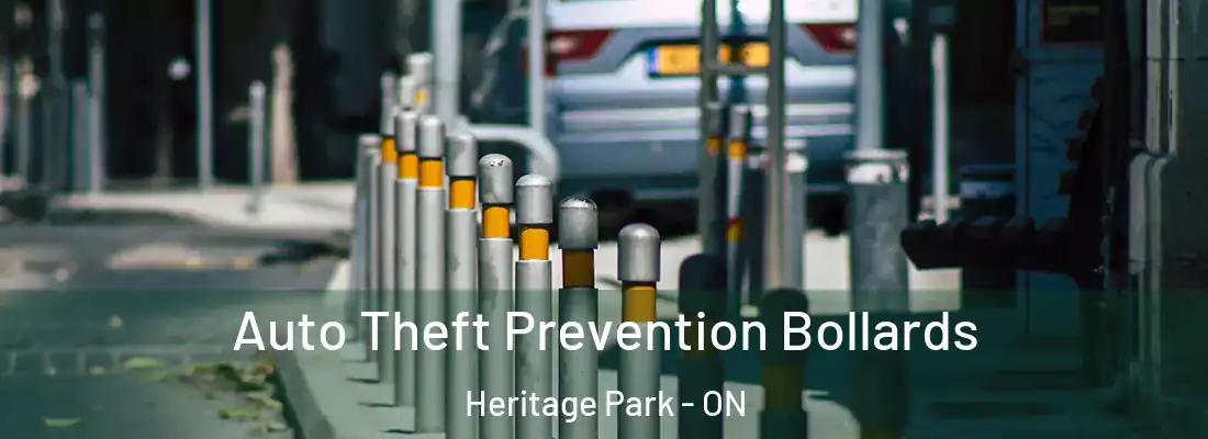  Auto Theft Prevention Bollards Heritage Park - ON