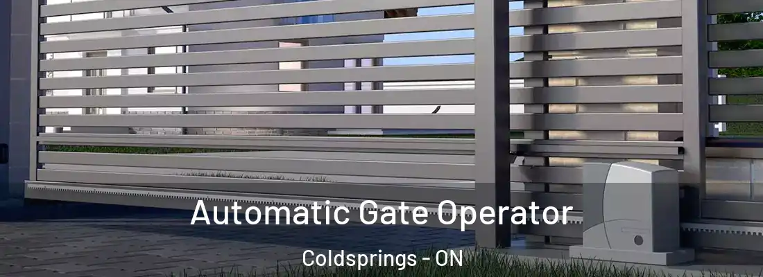  Automatic Gate Operator Coldsprings - ON