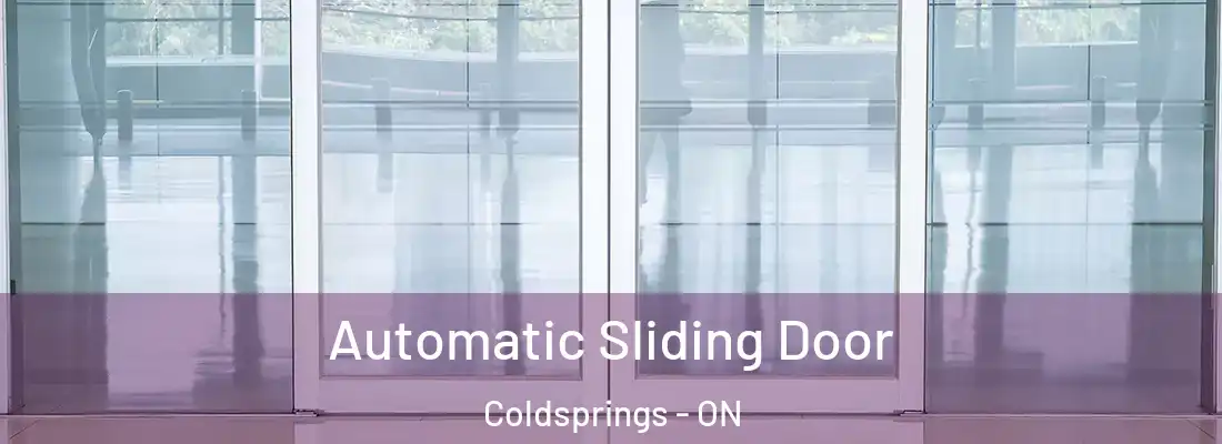 Automatic Sliding Door Coldsprings - ON