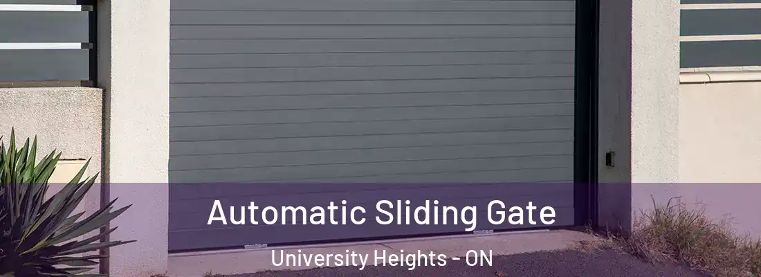  Automatic Sliding Gate University Heights - ON