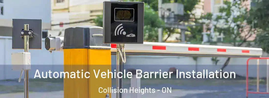  Automatic Vehicle Barrier Installation Collision Heights - ON