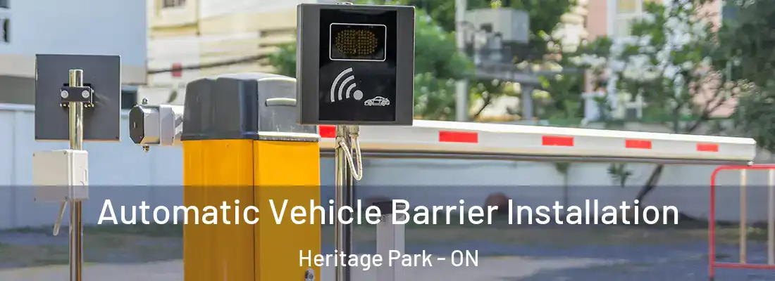  Automatic Vehicle Barrier Installation Heritage Park - ON