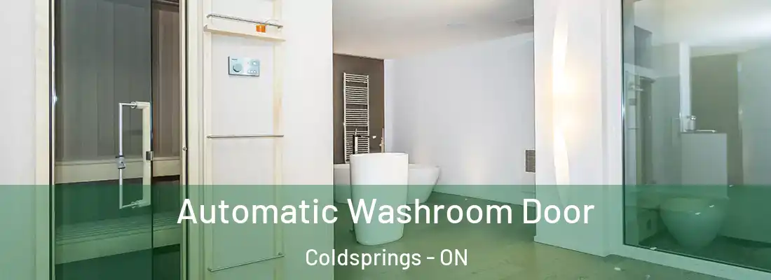  Automatic Washroom Door Coldsprings - ON