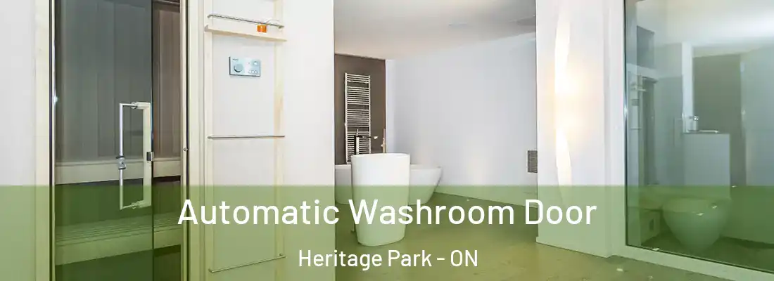  Automatic Washroom Door Heritage Park - ON