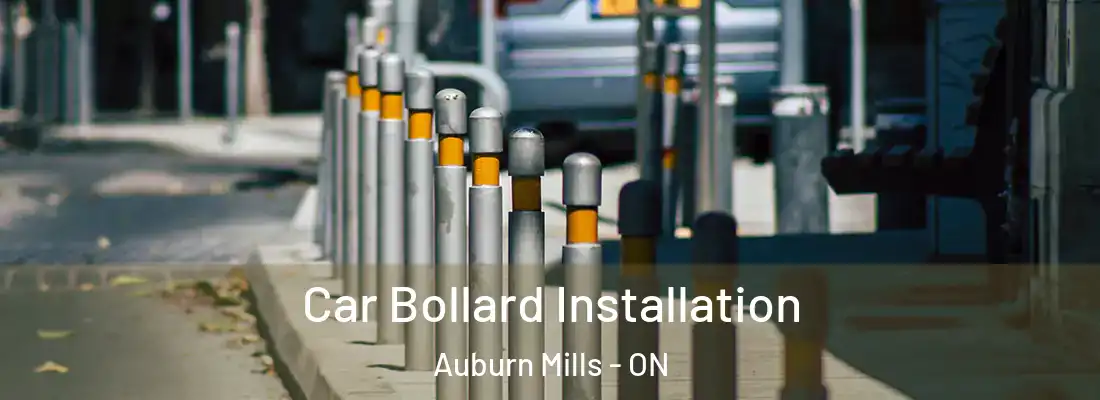  Car Bollard Installation Auburn Mills - ON