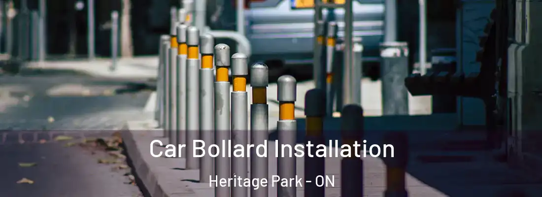  Car Bollard Installation Heritage Park - ON