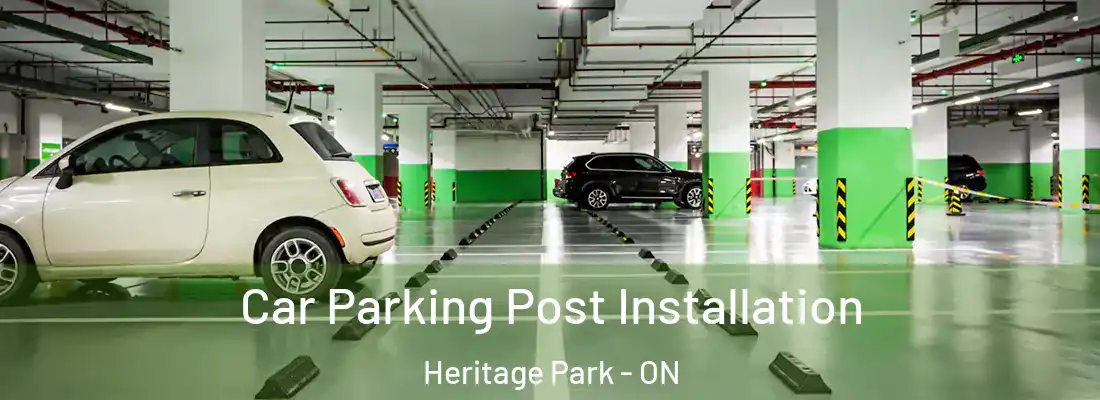  Car Parking Post Installation Heritage Park - ON