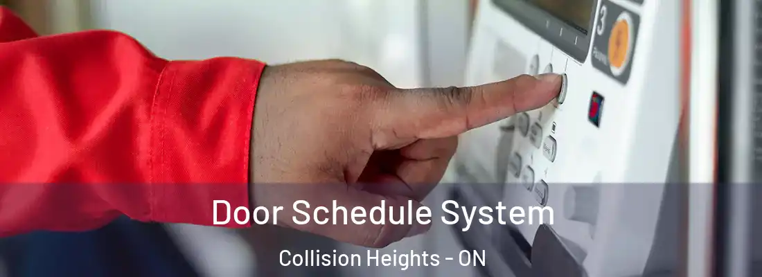  Door Schedule System Collision Heights - ON
