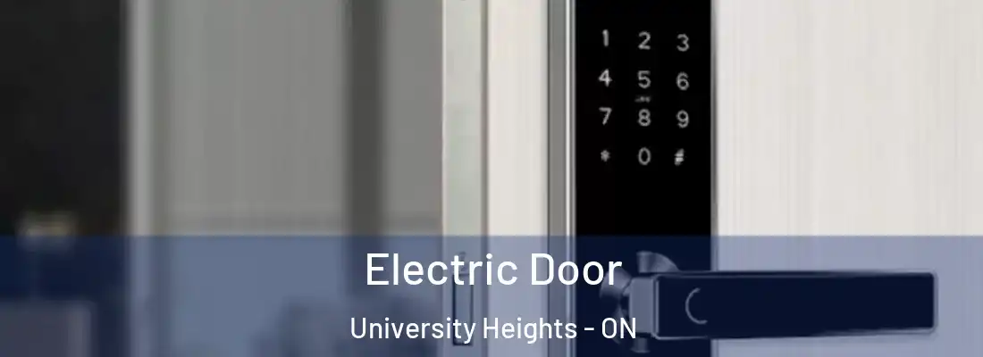 Electric Door University Heights - ON