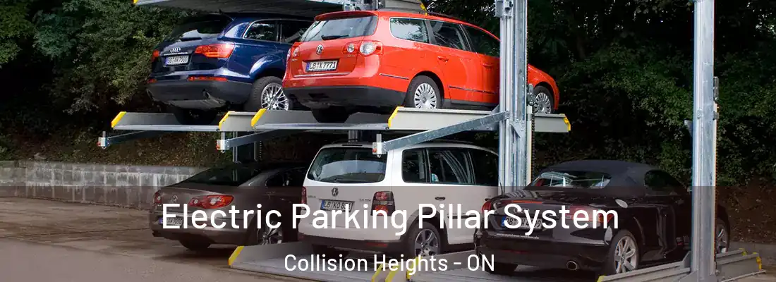  Electric Parking Pillar System Collision Heights - ON