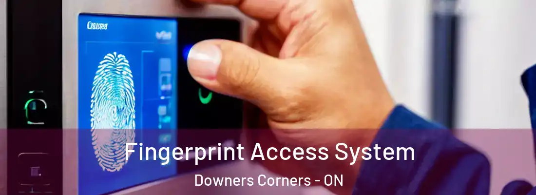  Fingerprint Access System Downers Corners - ON