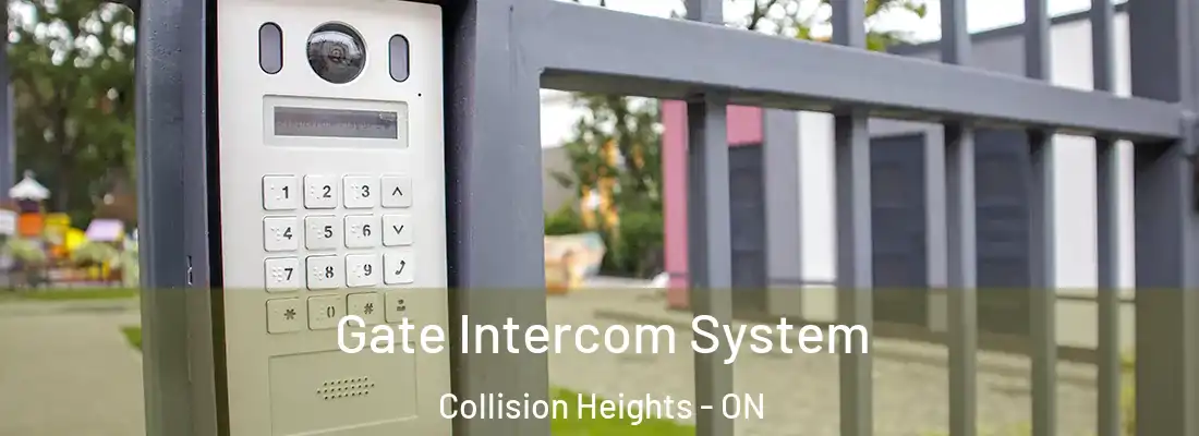  Gate Intercom System Collision Heights - ON