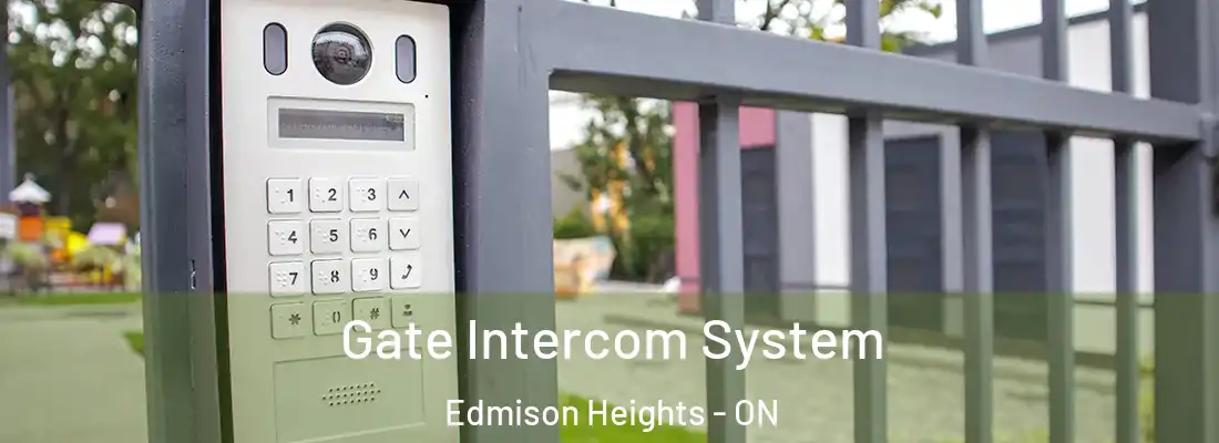  Gate Intercom System Edmison Heights - ON