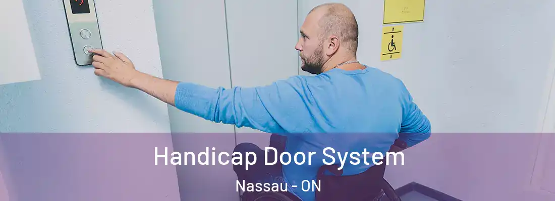  Handicap Door System Nassau - ON