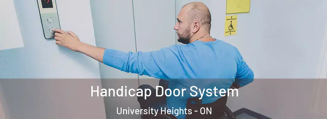  Handicap Door System University Heights - ON