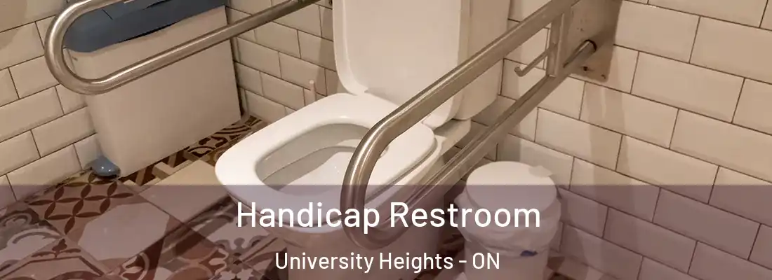  Handicap Restroom University Heights - ON