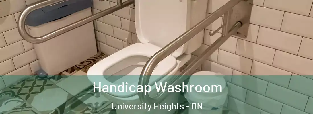  Handicap Washroom University Heights - ON