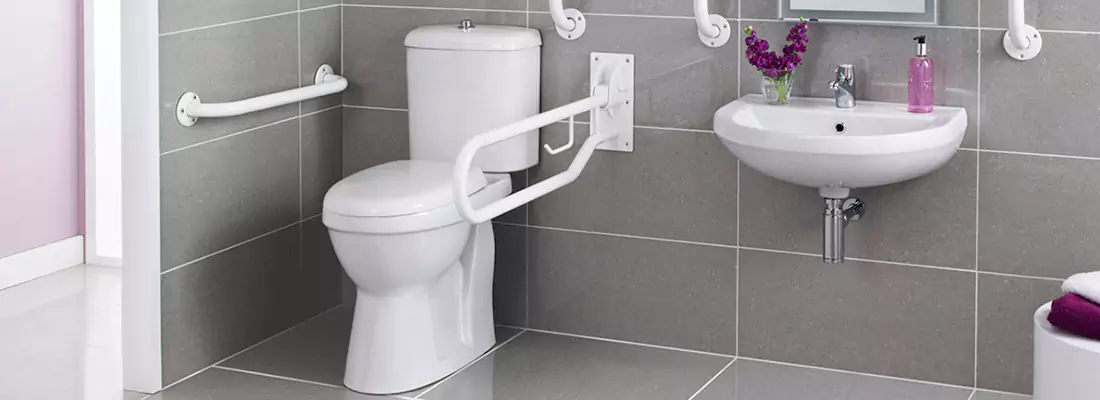 Modern Handicap Bathroom Solutions with Safety Features in Jackson Heights, ON