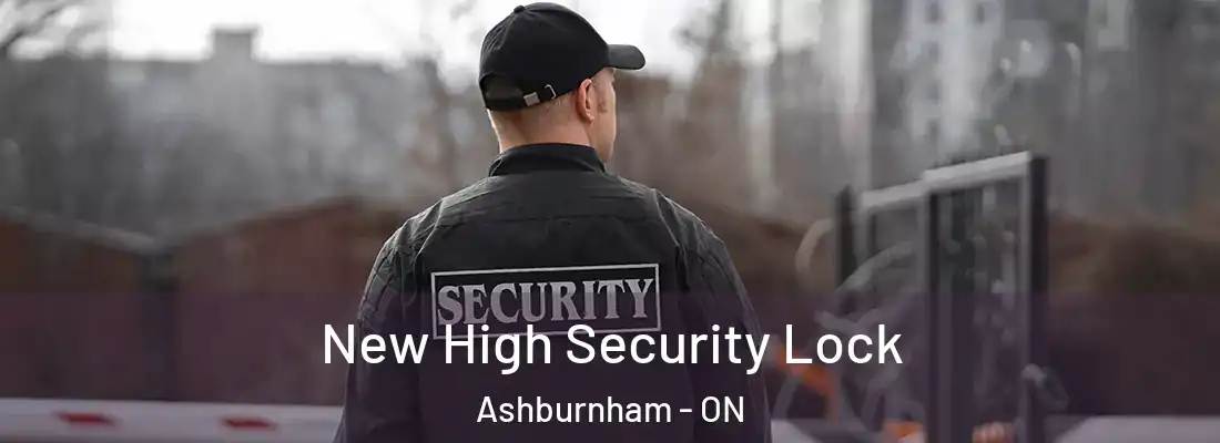  New High Security Lock Ashburnham - ON