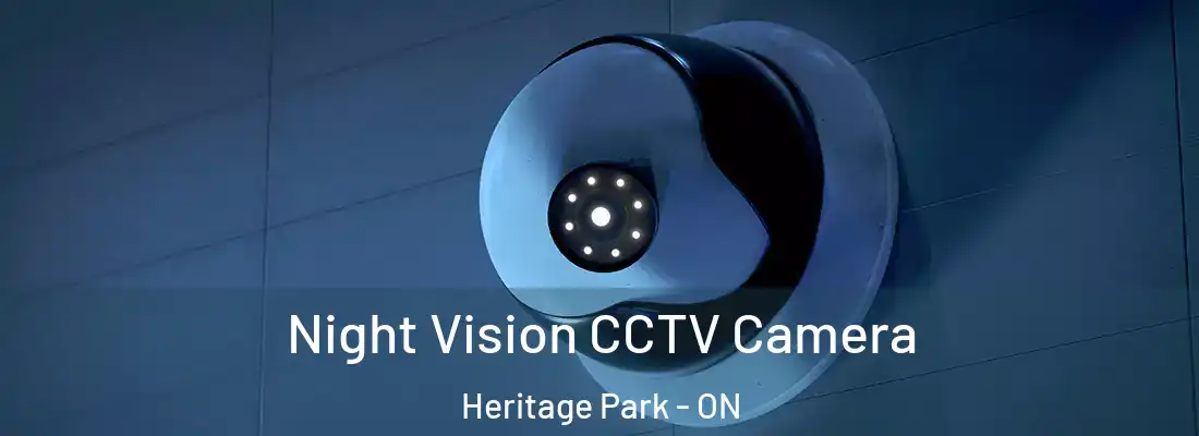  Night Vision CCTV Camera Heritage Park - ON