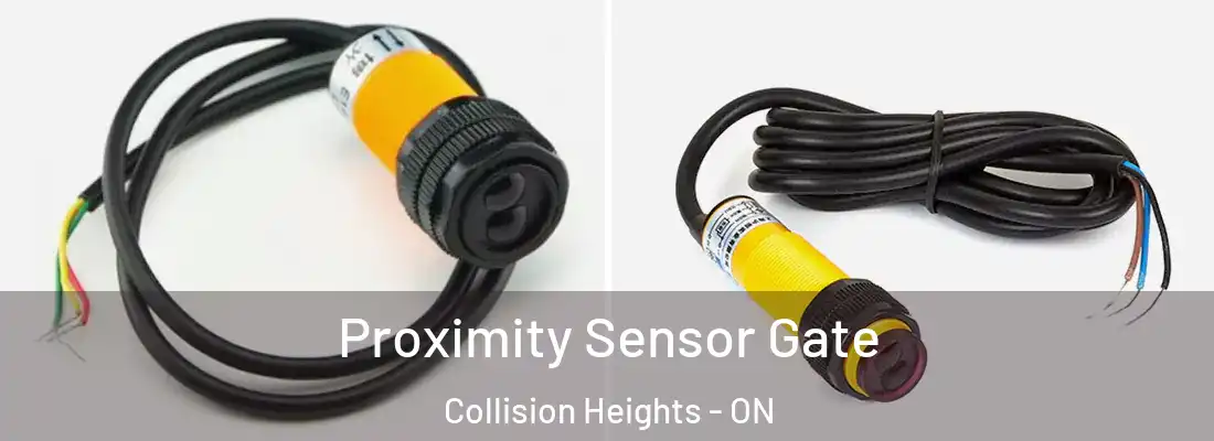  Proximity Sensor Gate Collision Heights - ON