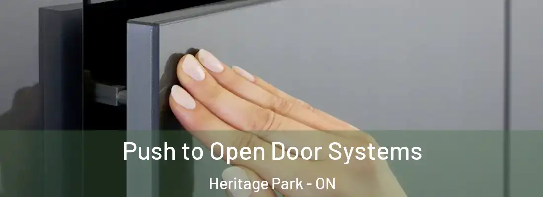  Push to Open Door Systems Heritage Park - ON