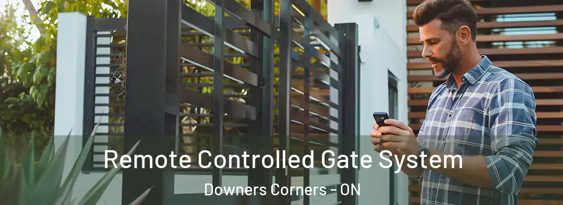  Remote Controlled Gate System Downers Corners - ON