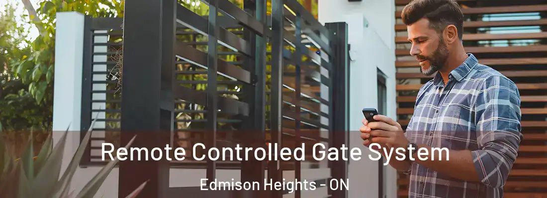  Remote Controlled Gate System Edmison Heights - ON
