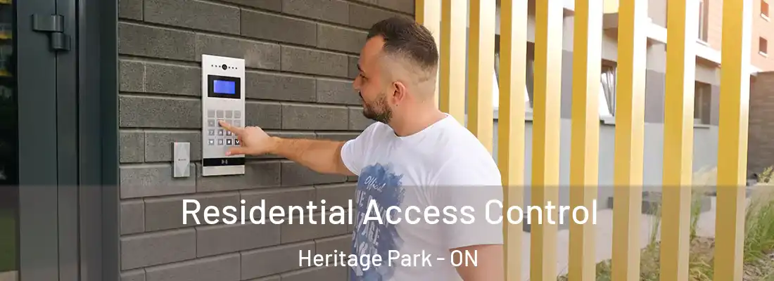  Residential Access Control Heritage Park - ON