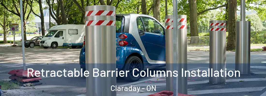  Retractable Barrier Columns Installation Claraday - ON