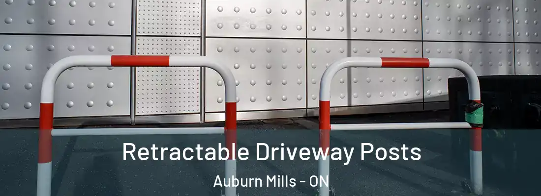  Retractable Driveway Posts Auburn Mills - ON