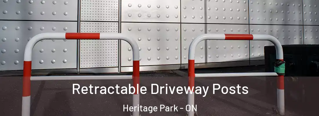  Retractable Driveway Posts Heritage Park - ON