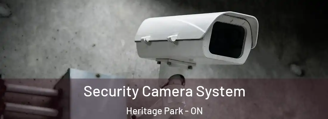  Security Camera System Heritage Park - ON
