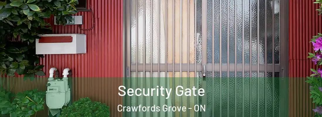  Security Gate Crawfords Grove - ON