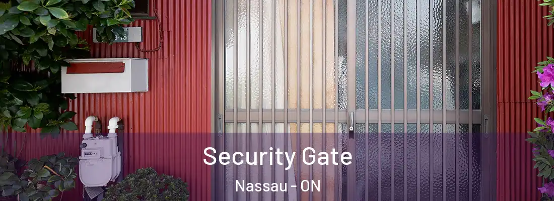  Security Gate Nassau - ON