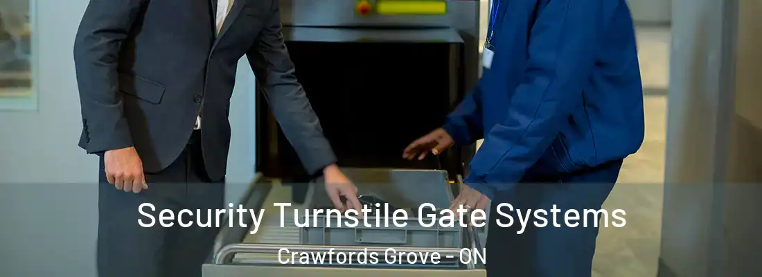  Security Turnstile Gate Systems Crawfords Grove - ON