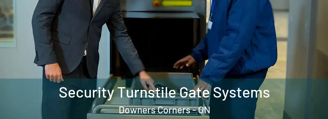  Security Turnstile Gate Systems Downers Corners - ON