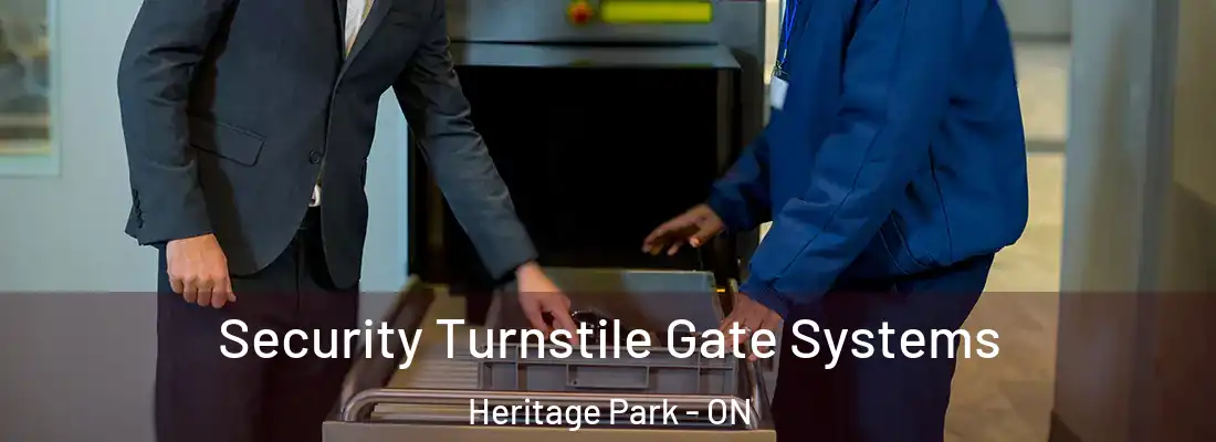  Security Turnstile Gate Systems Heritage Park - ON