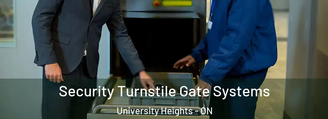  Security Turnstile Gate Systems University Heights - ON