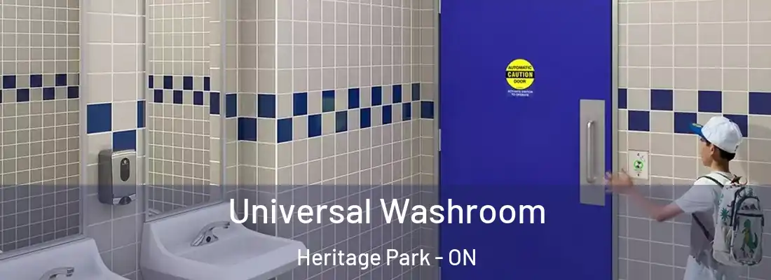  Universal Washroom Heritage Park - ON