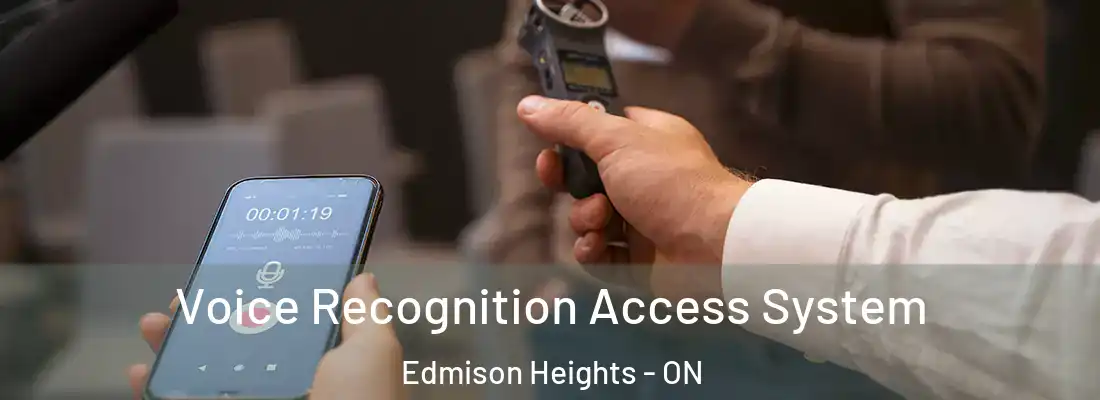  Voice Recognition Access System Edmison Heights - ON