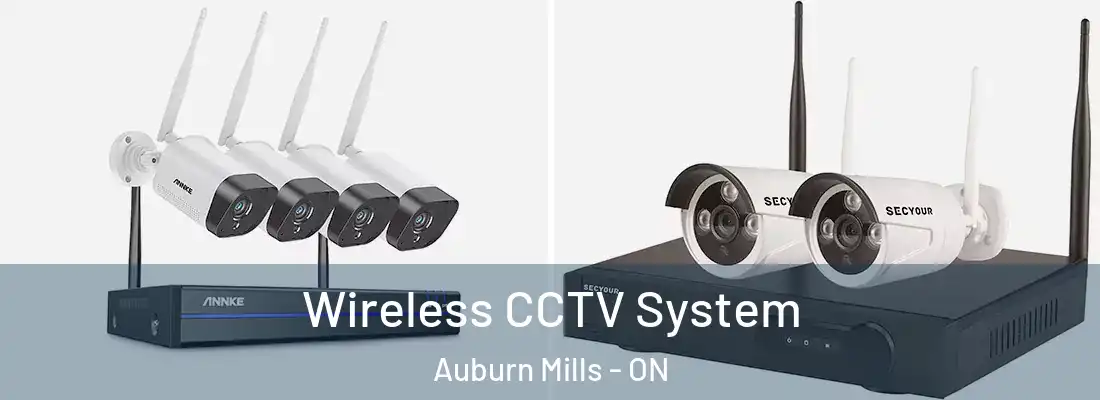  Wireless CCTV System Auburn Mills - ON