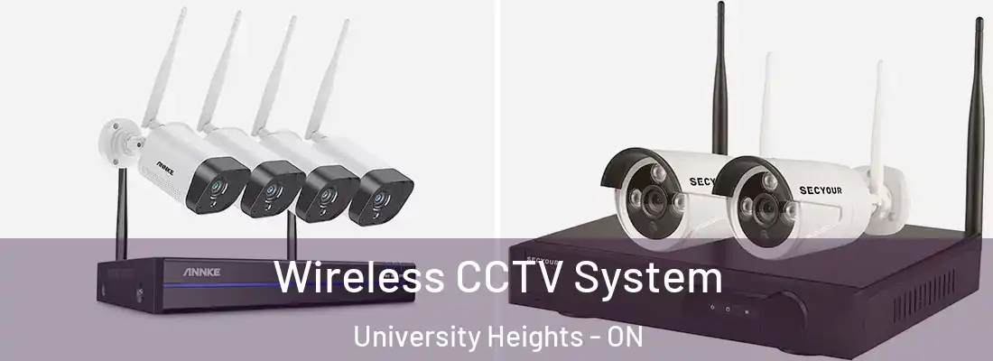  Wireless CCTV System University Heights - ON